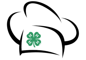 chef hat with 4-H clover