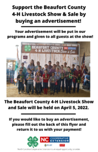 Cover photo for Livestock Show Advertisement Form