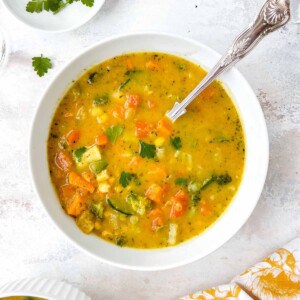 Vegetable Soup Without Tomatoes