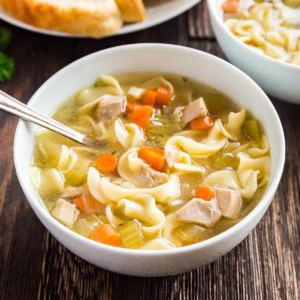 Chicken Noodle Soup with Ginger