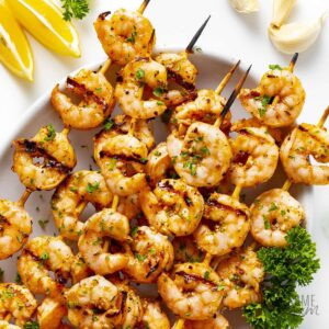 Grilled Shrimp with Greek Marinade