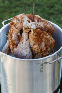 Deep Fried Cajun Turkey